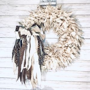 Rag wreath